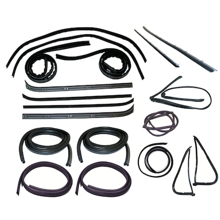 Fairchild Industries Kf1005-19 - 1978-1979 Ford Bronco Belt, Channel, Seal Kit KF1005-19